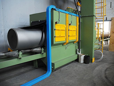 Steel Pipe Wheel Blast Machine